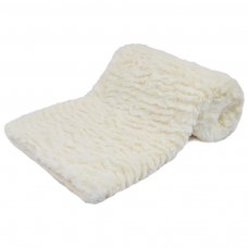 FBP226-C: Cream Fleece Wrap